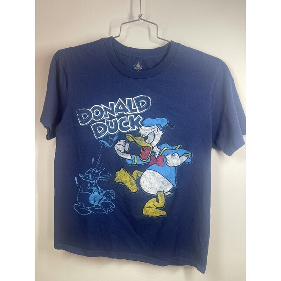 Disney Donald Duck T Shirt‎ Royal Blue Size Med - Picture 1 of 6